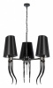 Открыть Подвесная люстра Loft it Brunilde 10207/6 Black Фото Подвесная люстра Loft it Brunilde 10207/6 Black