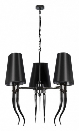 Открыть Подвесная люстра Loft it Brunilde 10207/6 Black Фото Подвесная люстра Loft it Brunilde 10207/6 Black