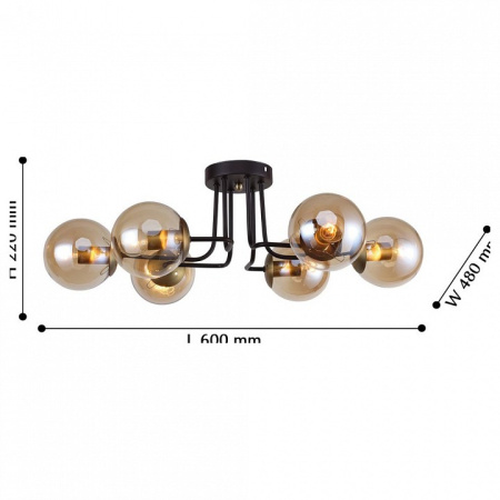 Фото Потолочная люстра F-promo Modestus 2344-6U