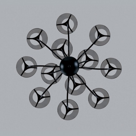 Фото Люстра на штанге Lumion Smoky 6570/12C