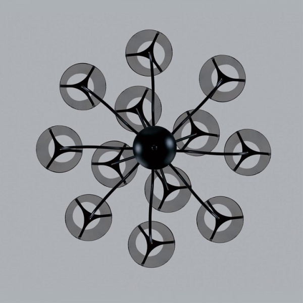 Фото Люстра на штанге Lumion Smoky 6570/12C