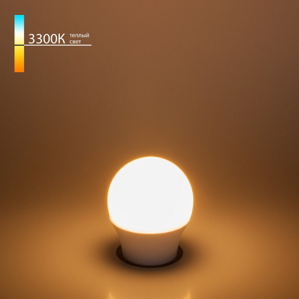 Фото Лампа светодиодная Elektrostandard Mini Classic E27 7Вт 3300K a048624