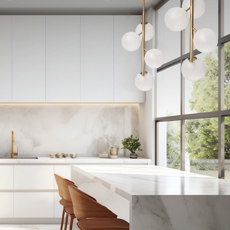 Фото Люстра на штанге DeMarkt Оливия 17 306015404