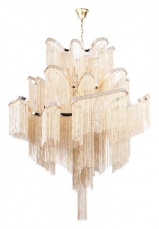 Открыть Подвесная люстра Loft it Stream 10208/1000 Gold Фото Подвесная люстра Loft it Stream 10208/1000 Gold
