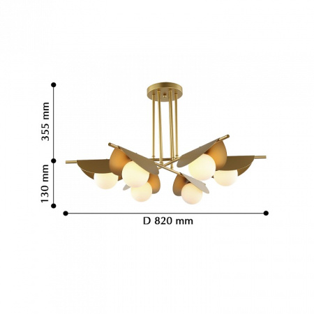 Фото Люстра на штанге Favourite Kernel 2366-6P