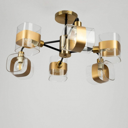 Открыть Люстра на штанге Citilux Бертон CL140161 Фото Люстра на штанге Citilux Бертон CL140161