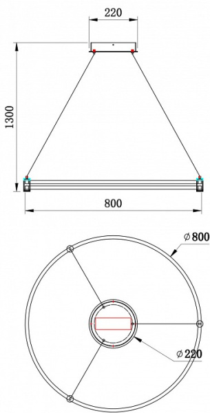 Фото Подвесной светильник Stilfort Tooring 4006/02/01PL