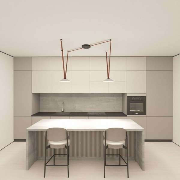 Открыть Накладной светильник Denkirs BELTY FLOW DK5564-WH+BK Фото Накладной светильник Denkirs BELTY FLOW DK5564-WH+BK