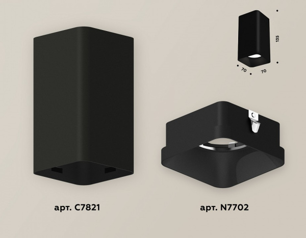 Открыть Накладной светильник Ambrella Light XS XS7821002 Фото Накладной светильник Ambrella Light XS XS7821002