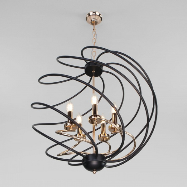 Фото Лампа светодиодная Elektrostandard Свеча витая F E14 7Вт 3300K a049117