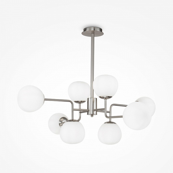 Фото Люстра на штанге Maytoni Erich MOD221-PL-08-N