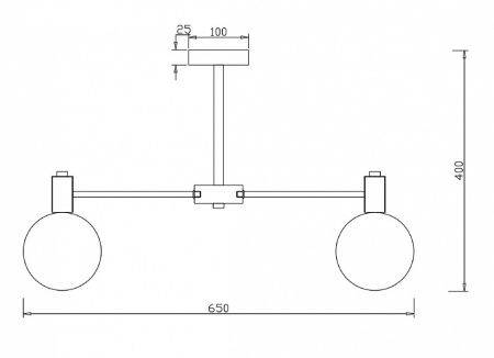 Фото Люстра на штанге Freya Globo FR5175PL-06BS
