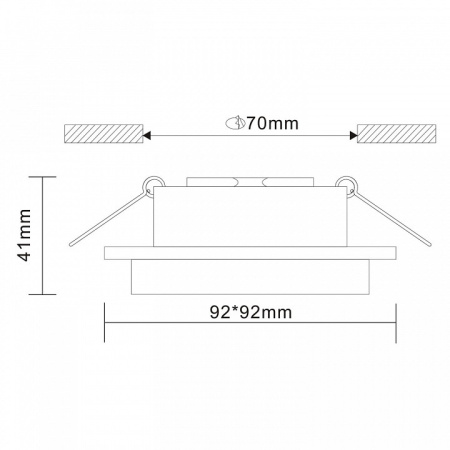 Фото Встраиваемый светильник ST-Luce Chomia ST206.418.01