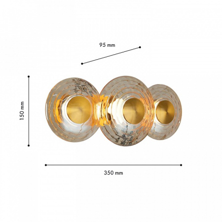 Фото Накладной светильник Favourite Claros 4641-3W