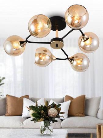 Фото Люстра на штанге Rivoli Alison Б0055386