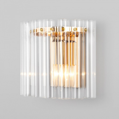 Открыть Накладной светильник Bogate's Flamel 373/1 золото Фото Накладной светильник Bogate's Flamel 373/1 золото