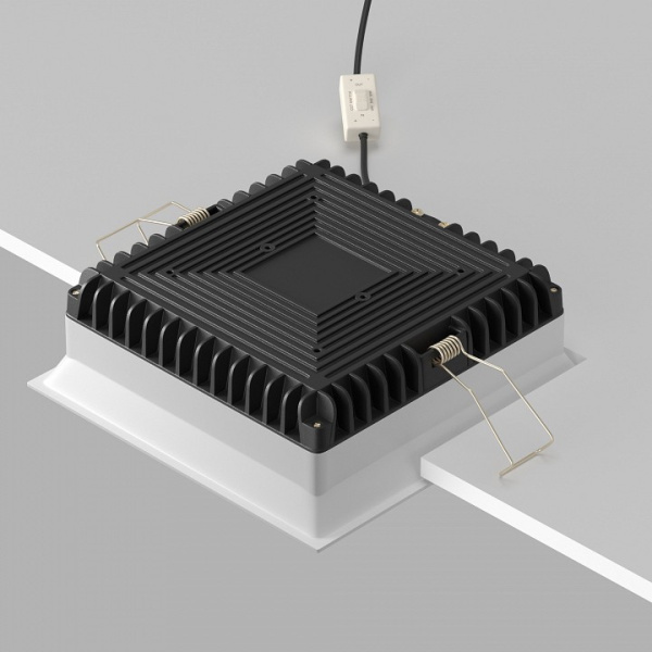 Фото Встраиваемый светильник Maytoni Okno DL056-24W3-4-6K-W