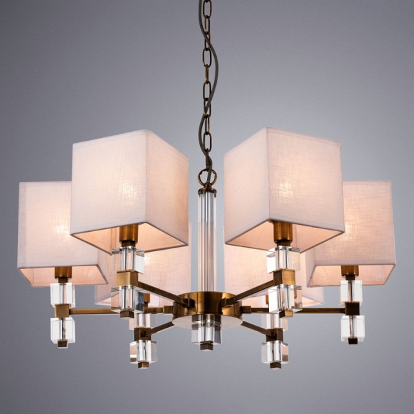 Фото Подвесная люстра Arte Lamp North A5896LM-6PB