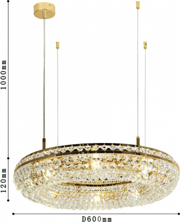 Фото Подвесная люстра Favourite Monilibus 4015-8P