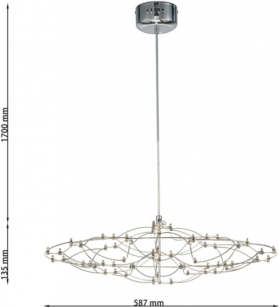 Фото Подвесная люстра Favourite Thinner 4305-6P