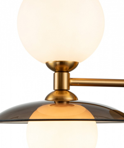 Открыть Бра Indigo Jazz 11020/2W Brass Фото Бра Indigo Jazz 11020/2W Brass