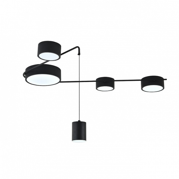 Фото Потолочная люстра Indigo Modulo 14028/5С Black