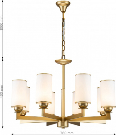 Фото Подвесная люстра Favourite Sollemnis 2621-8P