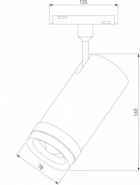 Фото Светильник на штанге Elektrostandard Slim Magnetic a062819