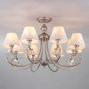 Открыть Люстра на штанге Eurosvet Incanto 60069/8 серебро Фото Люстра на штанге Eurosvet Incanto 60069/8 серебро
