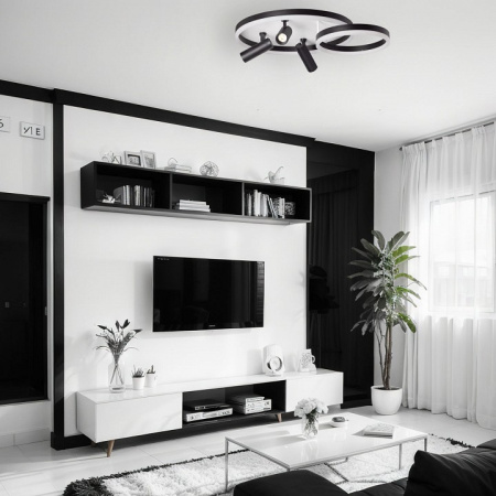 Фото Потолочная люстра DeMarkt Драйв 377013405