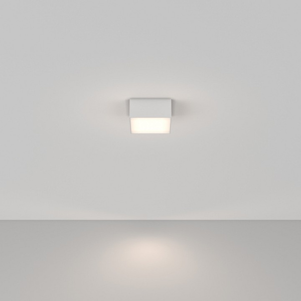 Фото Накладной светильник Maytoni Zon C032CL-12W4K-SQ-W