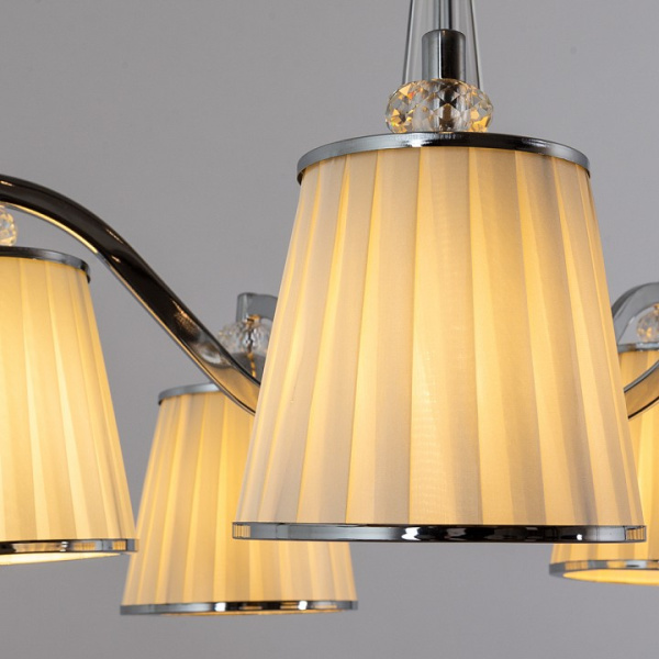 Открыть Люстра на штанге Arte Lamp Talitha A4047PL-5CC Фото Люстра на штанге Arte Lamp Talitha A4047PL-5CC