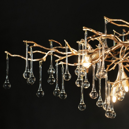 Открыть Подвесная люстра Loft it Bijout 10067/1500 GD Фото Подвесная люстра Loft it Bijout 10067/1500 GD
