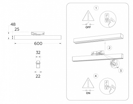 Открыть Светильник на штанге Ambrella Light GL GL6775 Фото Светильник на штанге Ambrella Light GL GL6775