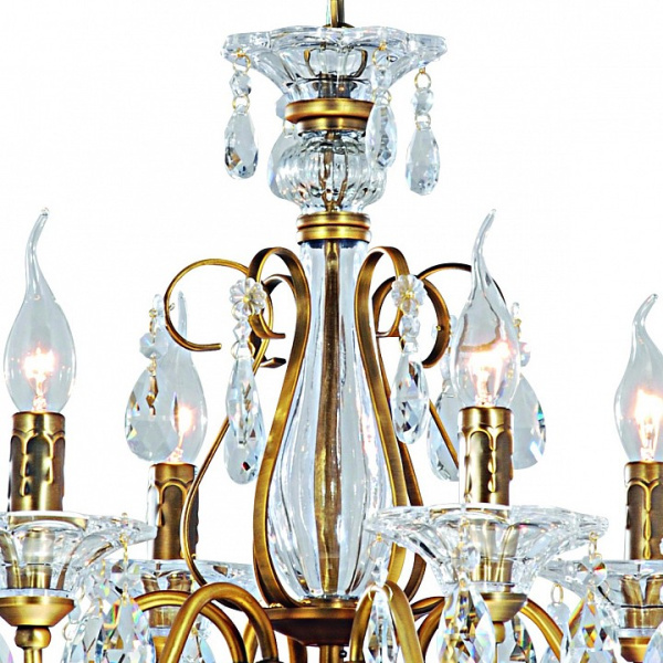 Открыть Подвесная люстра Arte Lamp Schelenberg A4410LM-6-2SR Фото Подвесная люстра Arte Lamp Schelenberg A4410LM-6-2SR