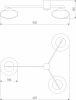 Открыть Потолочная люстра Eurosvet Opaline 70220/3 черный Фото Потолочная люстра Eurosvet Opaline 70220/3 черный