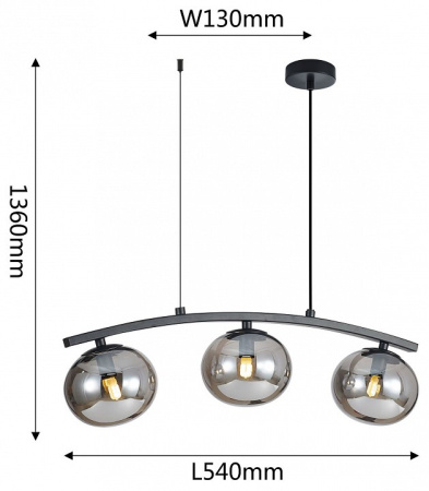 Фото Подвесной светильник Favourite Arcata 4054-3P