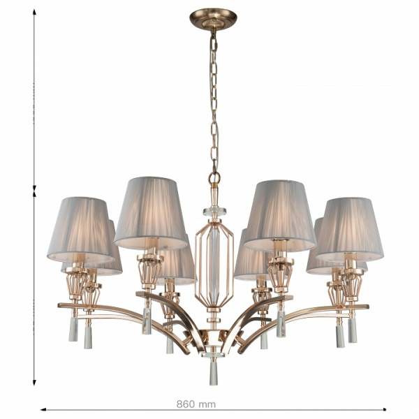 Фото Подвесная люстра Favourite Sade 2690-8P