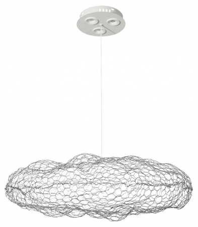 Открыть Подвесная люстра Loft it Cloud 10247/1000 Silver Фото Подвесная люстра Loft it Cloud 10247/1000 Silver