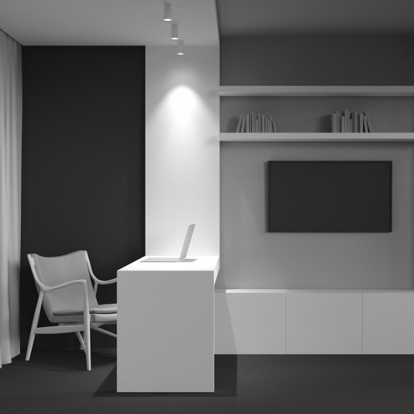 Фото Накладной светильник Maytoni Focus S C052CL-01W