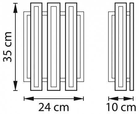 Фото Накладной светильник Lightstar Argento 712624