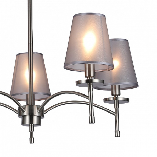 Фото Люстра на штанге Escada Faith 694/5PL Nickel