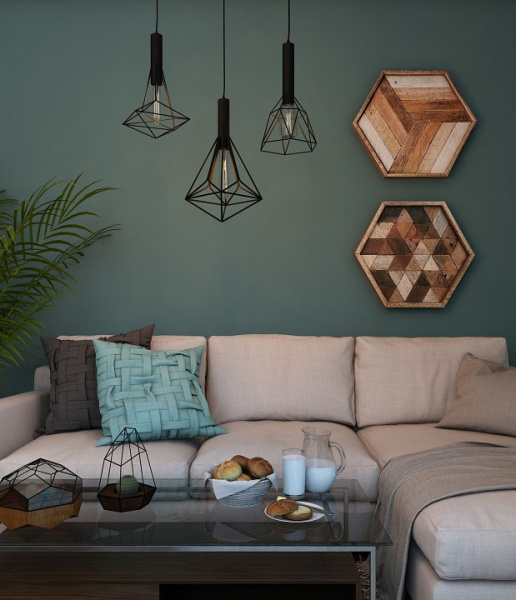 Фото Подвесной светильник Maytoni Spider T021-03-B