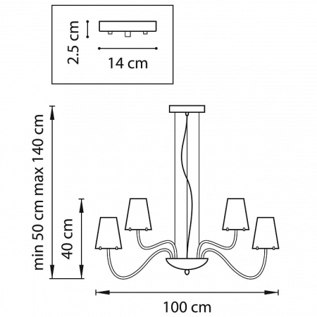 Фото Подвесная люстра Lightstar Diafano 758162