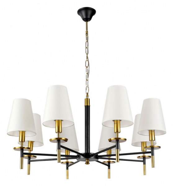 Фото Подвесная люстра Arte Lamp Riccardo A4075LM-8BK