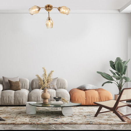 Фото Потолочная люстра Escada Allium 663/3P