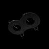 Открыть Встраиваемый светильник Loft it Hap 10341/2B Black Фото Встраиваемый светильник Loft it Hap 10341/2B Black