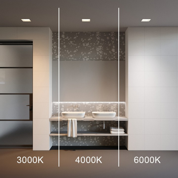 Фото Встраиваемый светильник Maytoni Okno DL056-24W3-4-6K-W