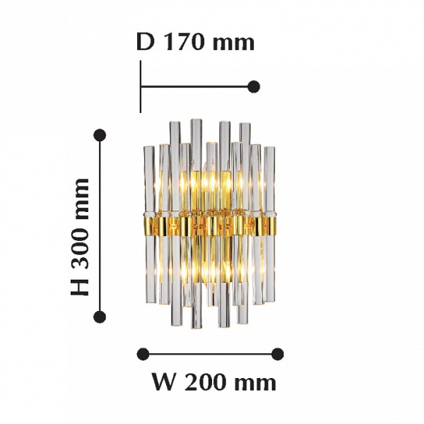 Фото Накладной светильник Favourite Celebratio 2205-2W