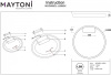 Открыть Накладной светильник Maytoni Rim MOD058CL-L65B3K Фото Накладной светильник Maytoni Rim MOD058CL-L65B3K